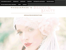Tablet Screenshot of bridesandbeauty.nl